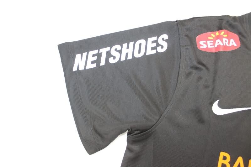 Thailand Quality(AAA) 2012/13 Santos Black Retro Soccer Jersey