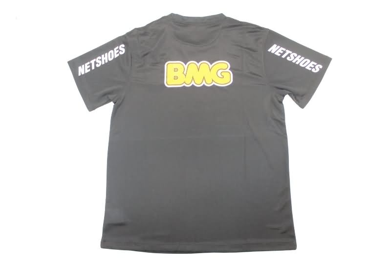 Thailand Quality(AAA) 2012/13 Santos Black Retro Soccer Jersey