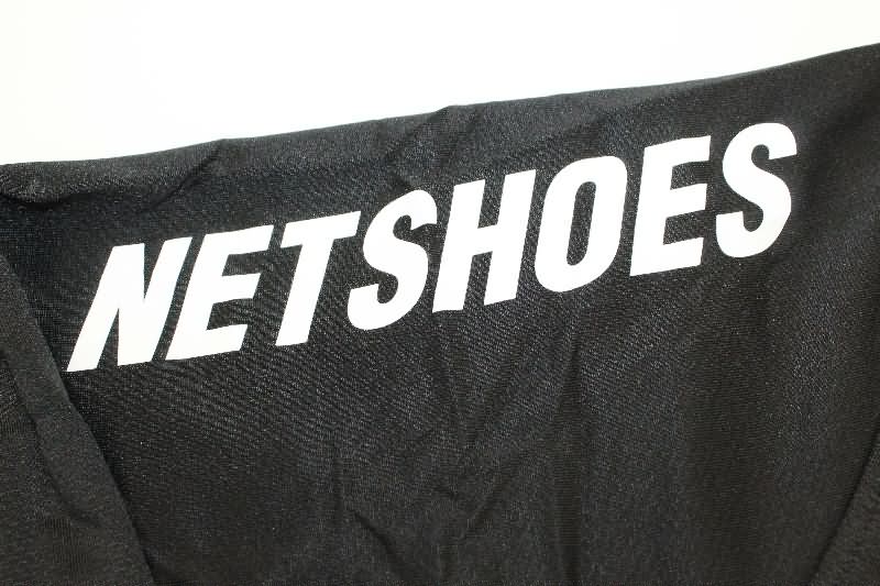 Thailand Quality(AAA) 2012/13 Santos Black Retro Long Sleeve Soccer Jersey