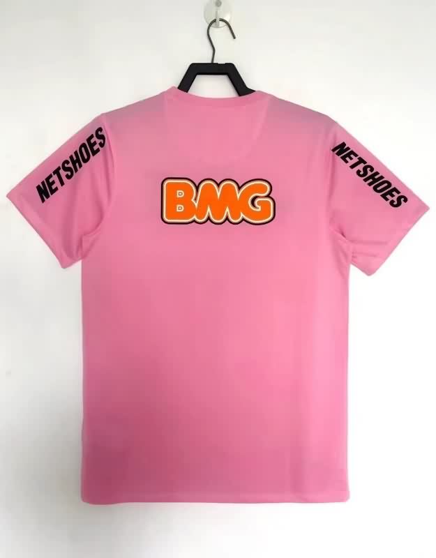 Thailand Quality(AAA) 2012/13 Santos Pink Retro Soccer Jersey