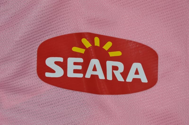 Thailand Quality(AAA) 2012/13 Santos Pink Retro Soccer Jersey