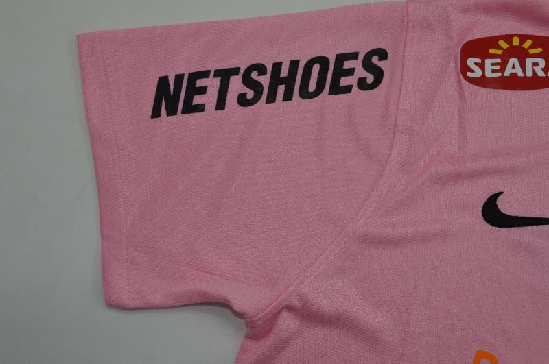 Thailand Quality(AAA) 2012/13 Santos Pink Retro Soccer Jersey