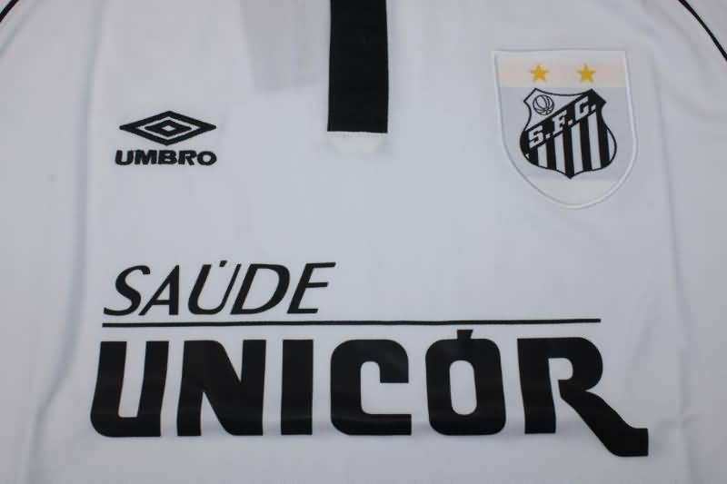 Thailand Quality(AAA) 1997 Santos Home Retro Soccer Jersey