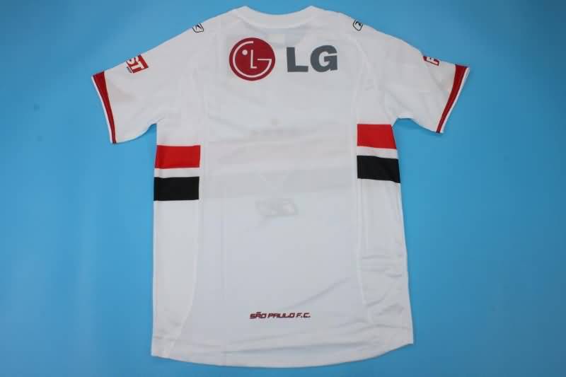 Thailand Quality(AAA) 2007/08 Sao Paulo Retro Home Soccer Jersey