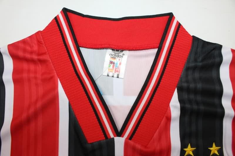 Thailand Quality(AAA) 1996 Sao Paulo Away Retro Soccer Jersey