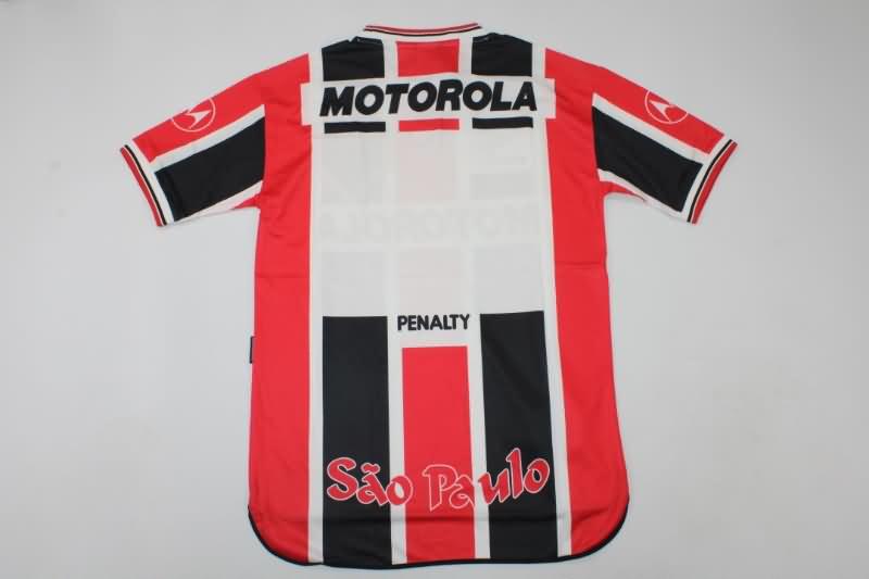 Thailand Quality(AAA) 1999/00 Sao Paulo Away Retro Soccer Jersey