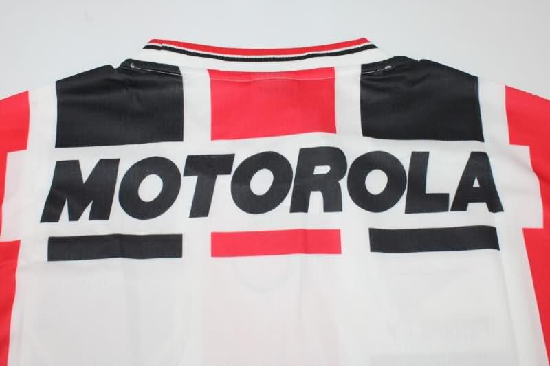 Thailand Quality(AAA) 1999/00 Sao Paulo Away Retro Soccer Jersey