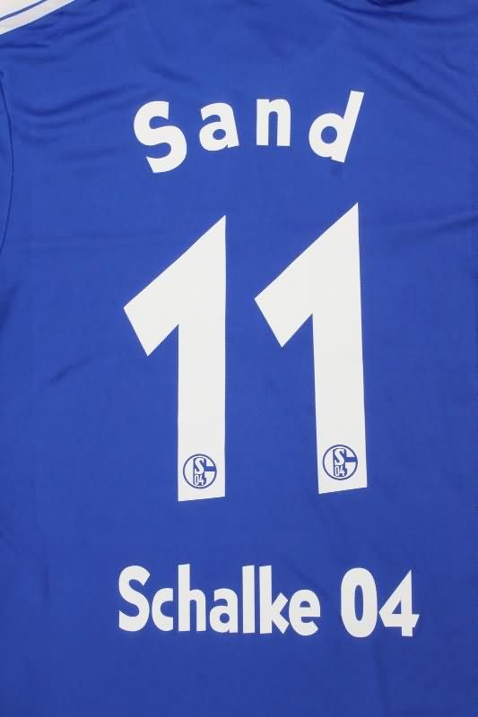 Thailand Quality(AAA) 2000/02 Schalke 04 Home Retro Soccer Jersey