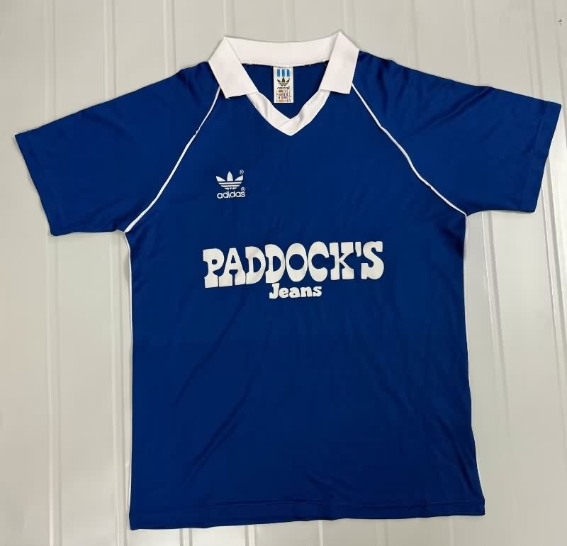 Thailand Quality(AAA) 1984/85 Schalke 04 Home Retro Soccer Jersey