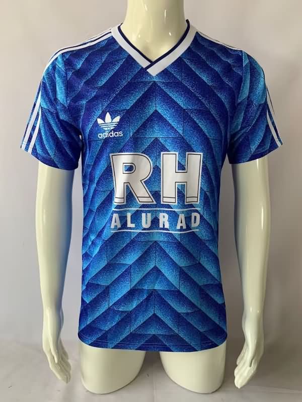 Thailand Quality(AAA) 1988/89 Schalke 04 Home Retro Soccer Jersey