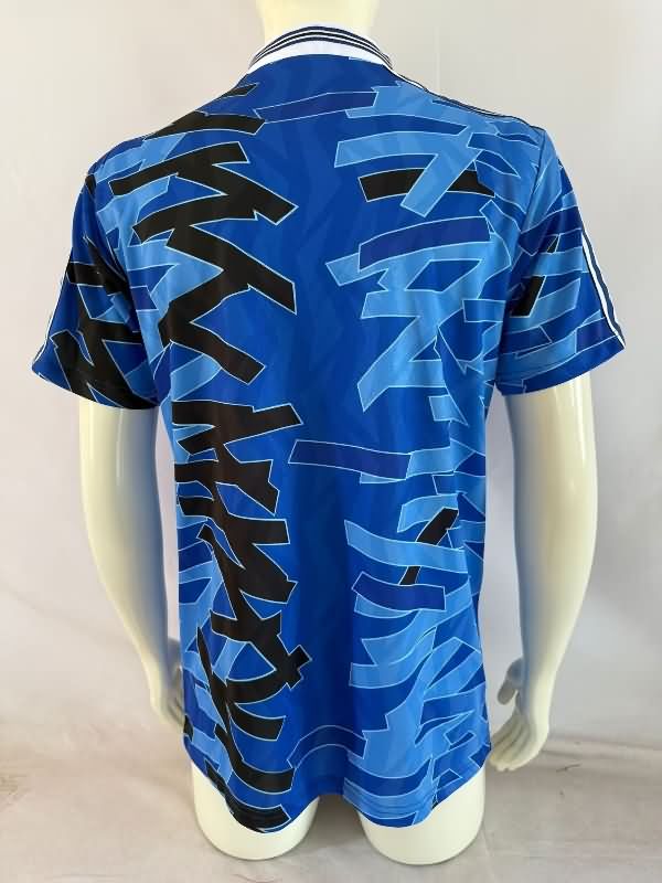 Thailand Quality(AAA) 1992/93 Schalke 04 Home Retro Soccer Jersey