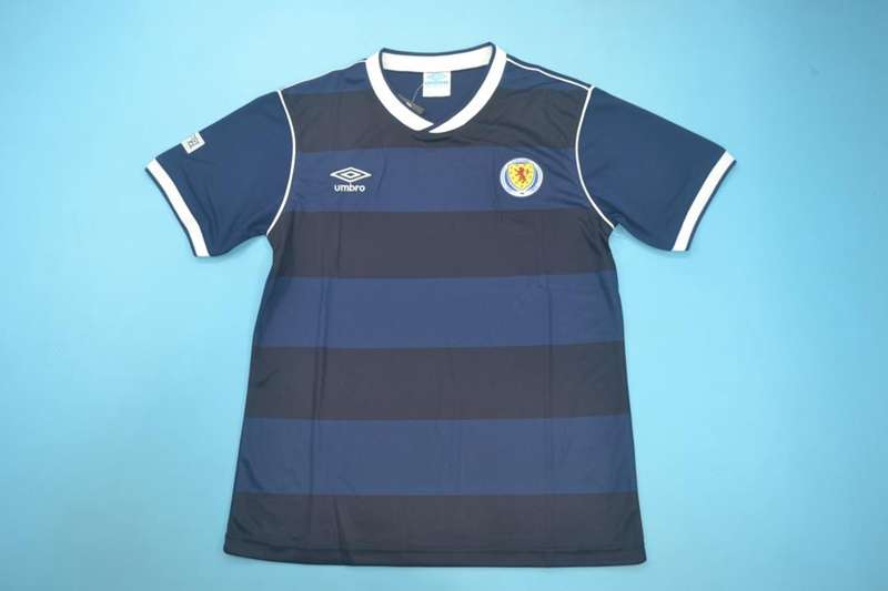 Thailand Quality(AAA) 1986 Scotland Home Retro Soccer Jersey