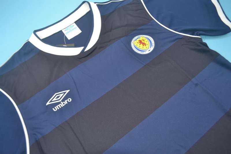 Thailand Quality(AAA) 1986 Scotland Home Retro Soccer Jersey