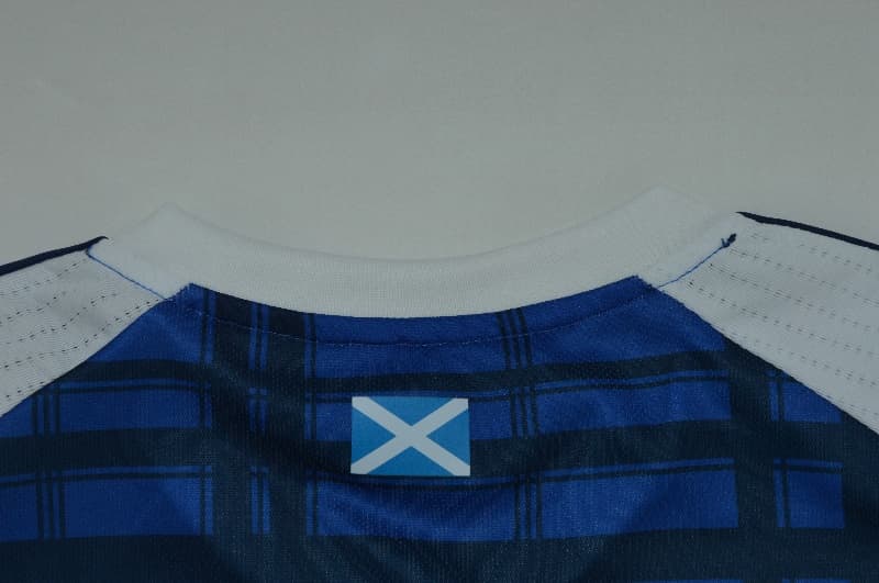 Thailand Quality(AAA) 2016 Scotland Home Retro Soccer Jersey
