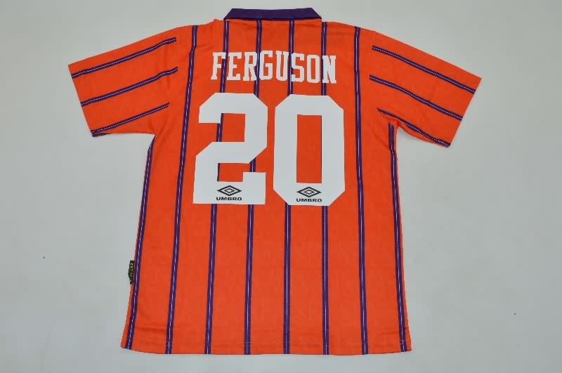 Thailand Quality(AAA) 1993/94 Scotland Away Retro Soccer Jersey