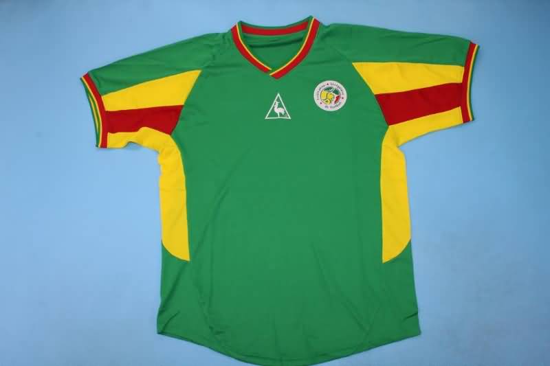 Thailand Quality(AAA) 2002 Senegal Home Retro Soccer Jersey