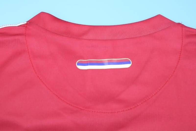 Thailand Quality(AAA) 2010 Serbia Home Retro Soccer Jersey