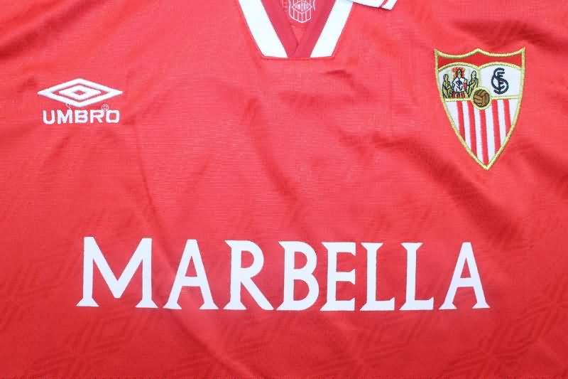Thailand Quality(AAA) 1994/96 Sevilla Away Retro Soccer Jersey