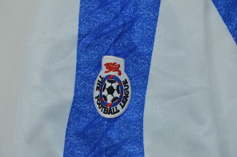 Thailand Quality(AAA) 1991 Sheffield Wednesday League Cup Final Retro Soccer Jersey
