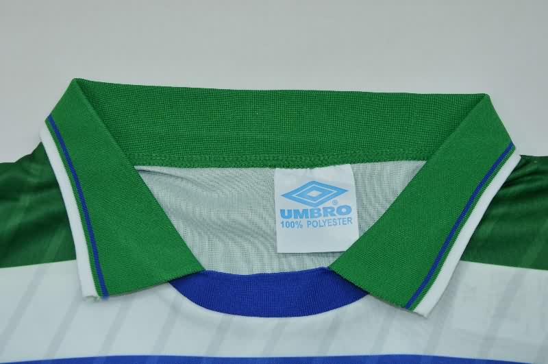 Thailand Quality(AAA) 1988/90 Sheffield Wednesday Away Retro Soccer Jersey