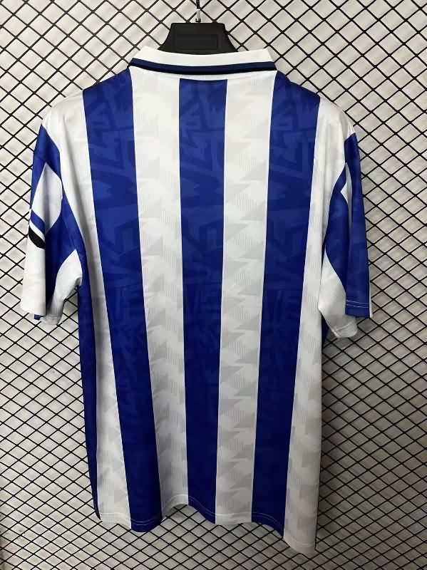 Thailand Quality(AAA) 1991/93 Sheffield Wednesday Home Retro Soccer Jersey