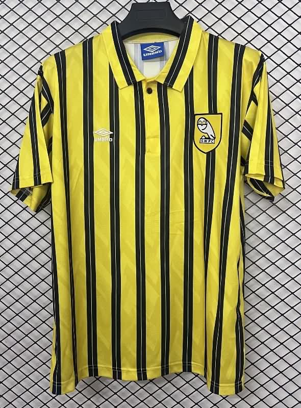 Thailand Quality(AAA) 1992/93 Sheffield Wednesday Away Retro Soccer Jersey