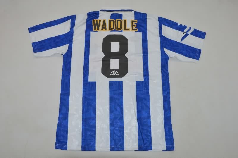 Thailand Quality(AAA) 1992/93 Sheffield Wednesday Cup Retro Soccer Jersey