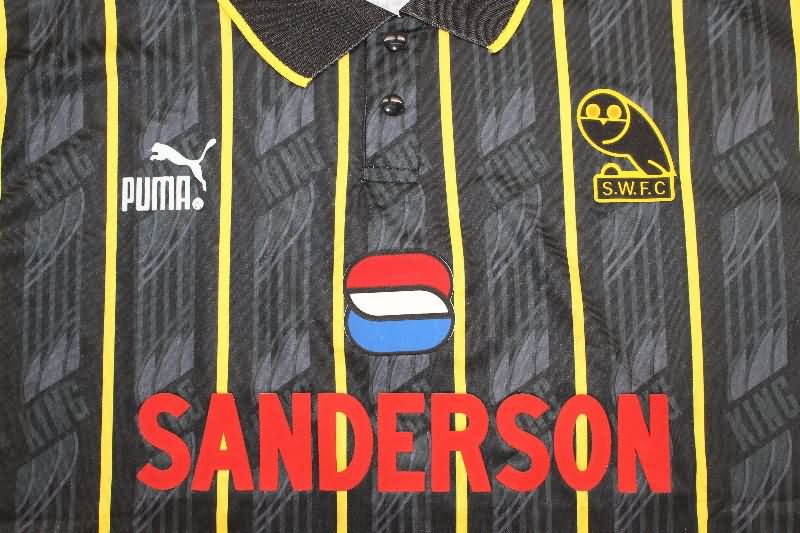 Thailand Quality(AAA) 1994/95 Sheffield Wednesday Away Retro Soccer Jersey