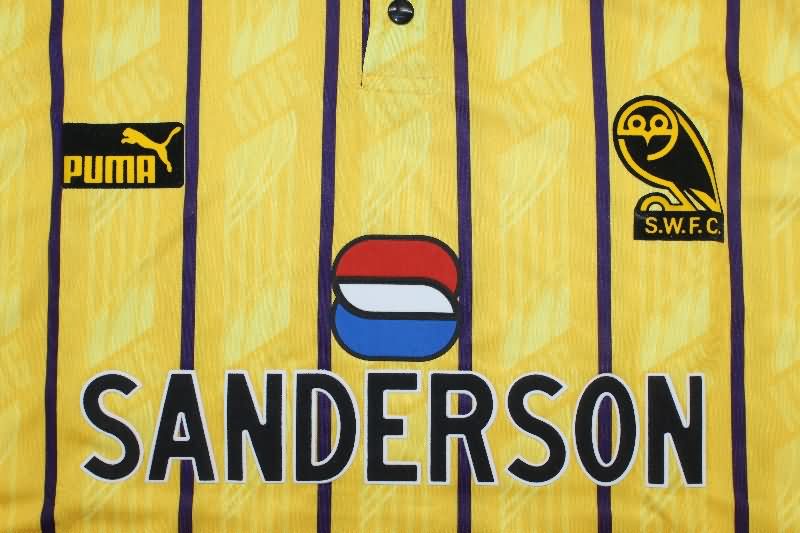 Thailand Quality(AAA) 1994/95 Sheffield Wednesday Third Retro Soccer Jersey