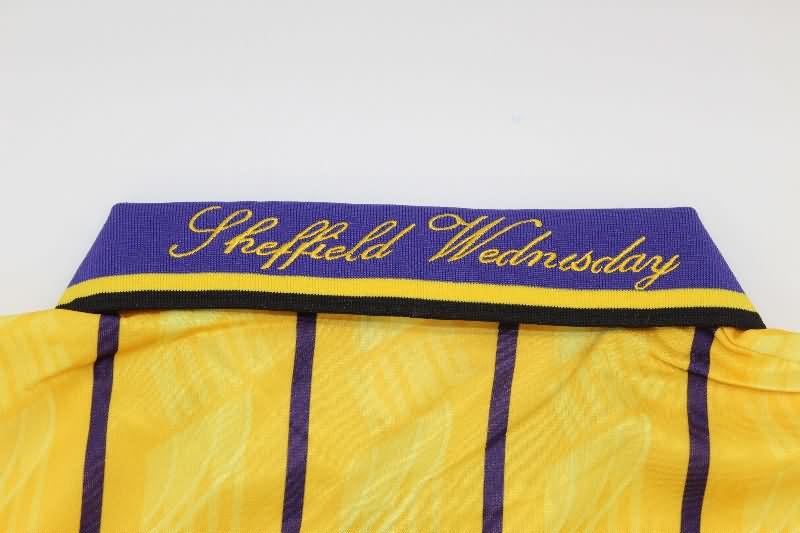 Thailand Quality(AAA) 1994/95 Sheffield Wednesday Third Retro Soccer Jersey