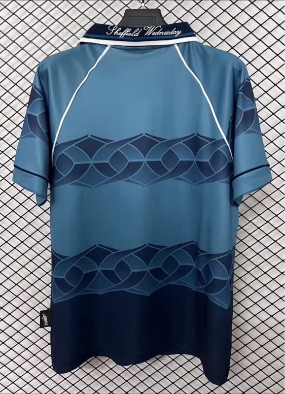 Thailand Quality(AAA) 1995/96 Sheffield Wednesday Away Retro Soccer Jersey