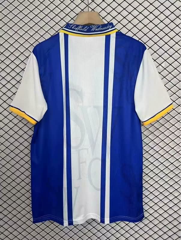 Thailand Quality(AAA) 1995/97 Sheffield Wednesday Home Retro Soccer Jersey