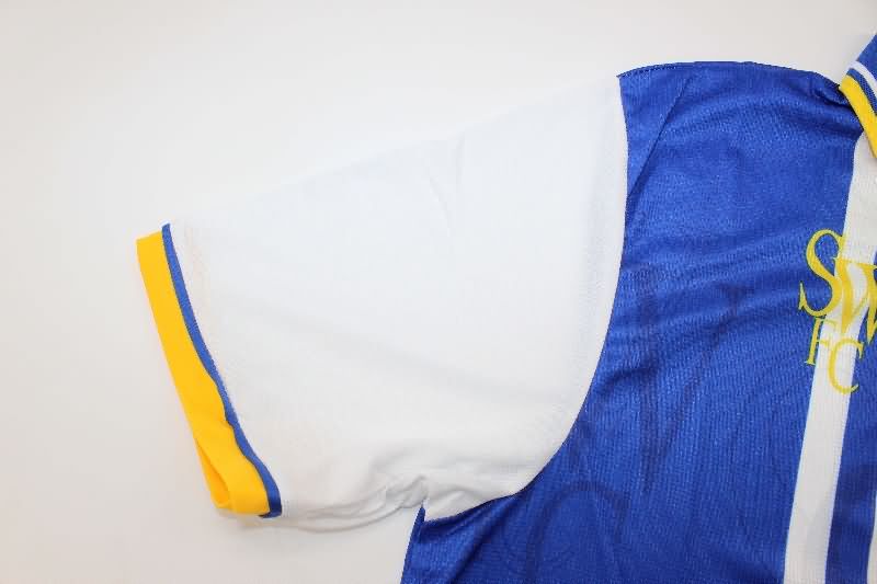 Thailand Quality(AAA) 1995/97 Sheffield Wednesday Home Retro Soccer Jersey