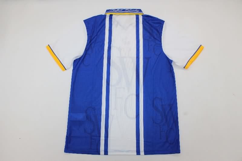 Thailand Quality(AAA) 1995/97 Sheffield Wednesday Home Retro Soccer Jersey