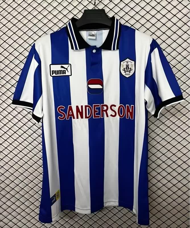 Thailand Quality(AAA) 1997/98 Sheffield Wednesday Home Retro Soccer Jersey