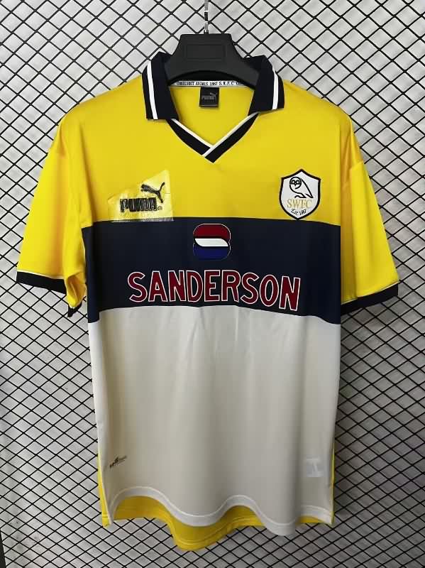 Thailand Quality(AAA) 1999/00 Sheffield Wednesday Away Retro Soccer Jersey Thailand Quality(AAA) 1999/00 Sheffield Wednesday Away Retro Soccer Jersey