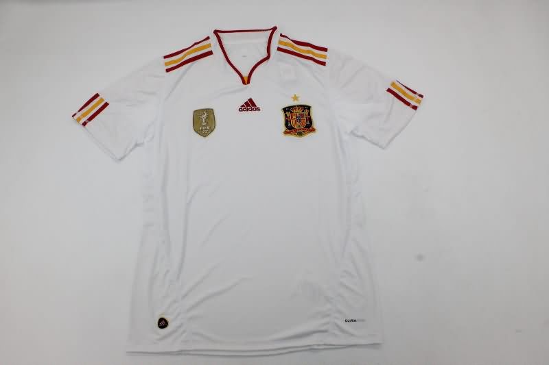 Thailand Quality(AAA) 2011/12 Spain Away Retro Soccer Jersey