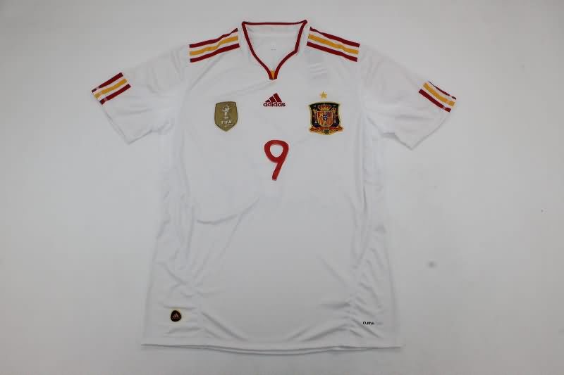 Thailand Quality(AAA) 2011/12 Spain Away Retro Soccer Jersey