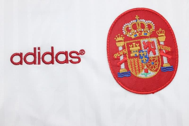 Thailand Quality(AAA) 1994 Spain Away Retro Soccer Jersey