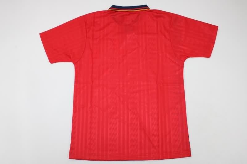 Thailand Quality(AAA) 1994 Spain Home Retro Soccer Jersey