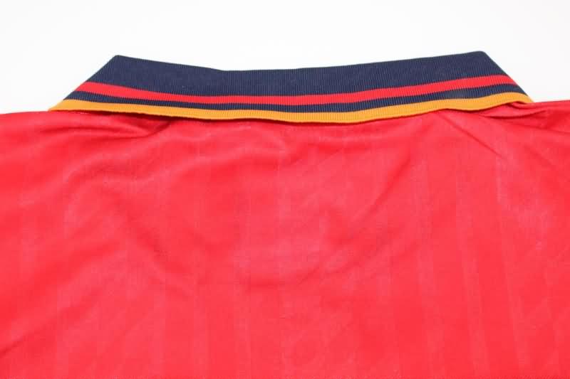 Thailand Quality(AAA) 1994 Spain Home Retro Soccer Jersey