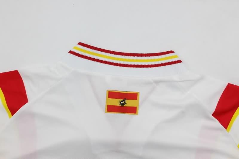 Thailand Quality(AAA) 1996 Spain Away Retro Soccer Jersey