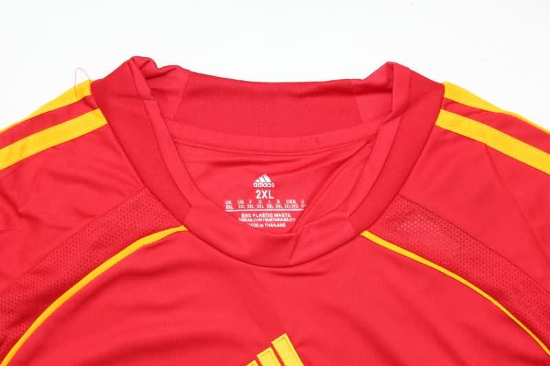 Thailand Quality(AAA) 2008 Spain Home Retro Soccer Jersey