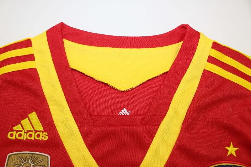 Thailand Quality(AAA) 2013 Spain Home Retro Soccer Jersey