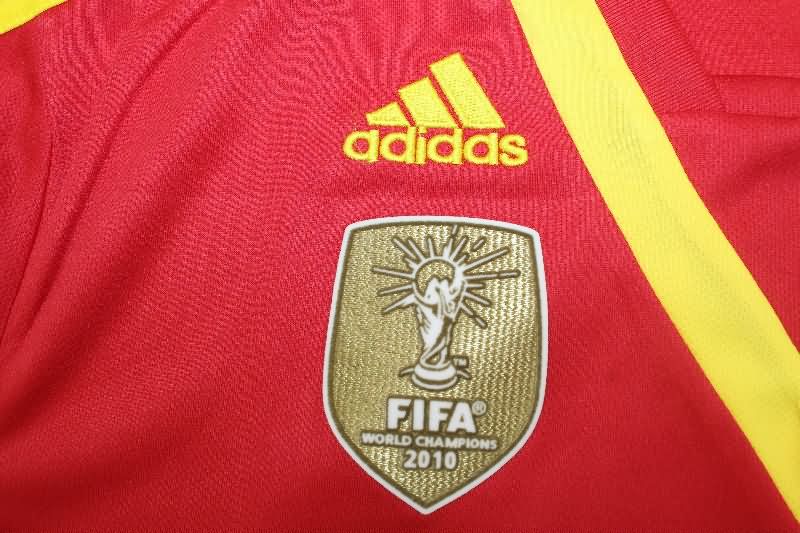 Thailand Quality(AAA) 2013 Spain Home Retro Soccer Jersey