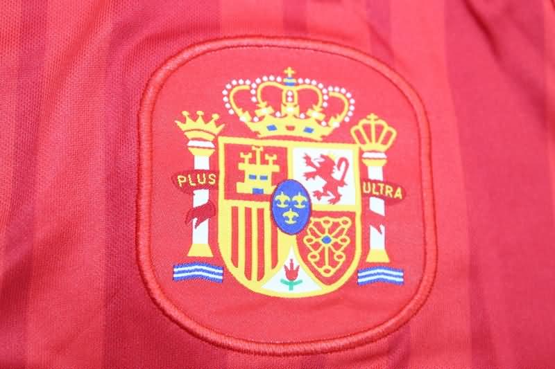 Thailand Quality(AAA) 1992/94 Spain Home Retro Soccer Jersey