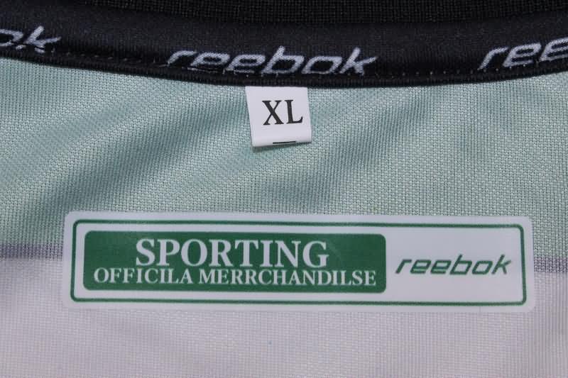 Thailand Quality(AAA) 2001/02 Sporting Lisbon Home Retro Soccer Jersey