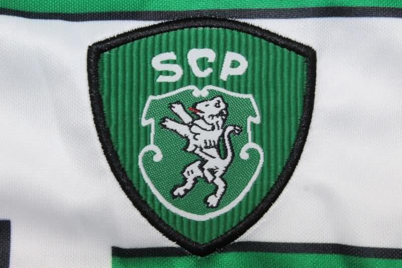 Thailand Quality(AAA) 2001/02 Sporting Lisbon Home Retro Soccer Jersey