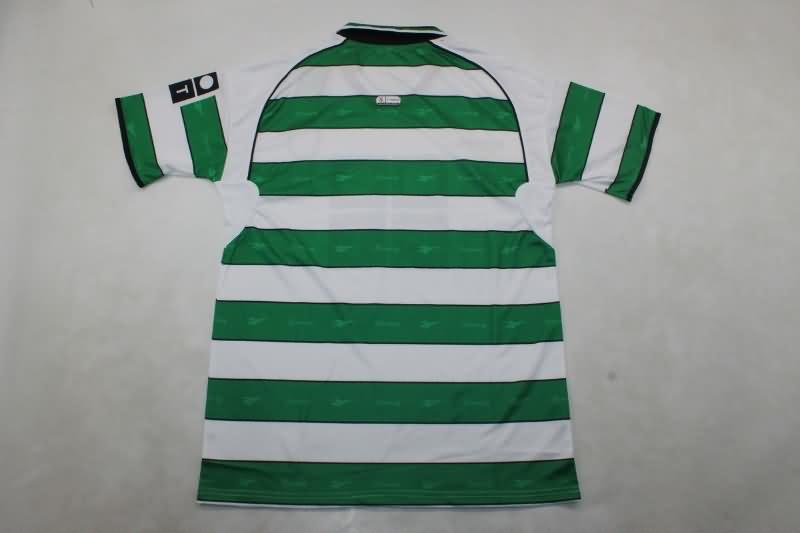 Thailand Quality(AAA) 2001/02 Sporting Lisbon Home Retro Soccer Jersey