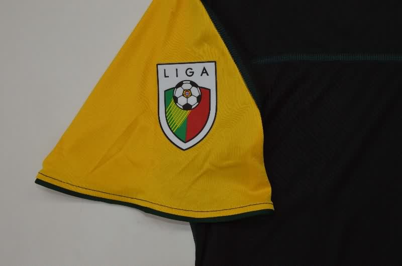 Thailand Quality(AAA) 2002/03 Sporting Lisbon Away Retro Soccer Jersey